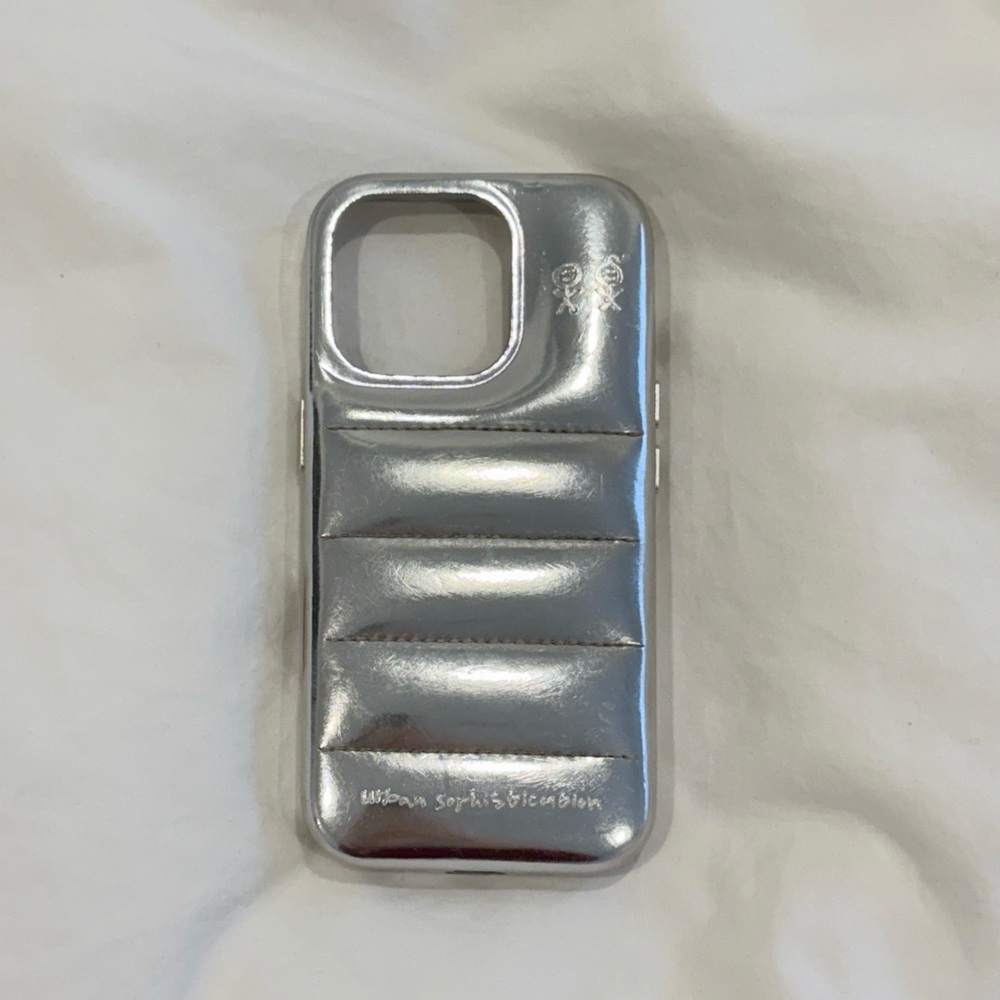 Urban Sophistication Chrome Puffer Case iPhone 16 Pro